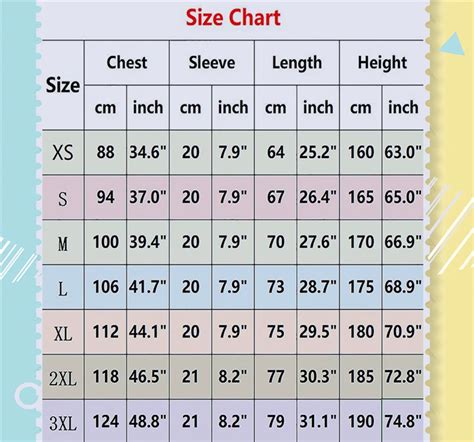 shein sizes in us